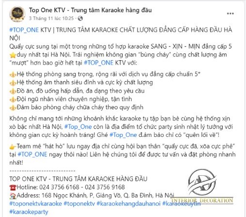 30 Mẫu content quảng cáo quán karaoke hút clich CỰC KHỦNG 7 30 mẫu Content quảng cáo quán karaoke ĐỘ VIRAL CỰC MẠNH