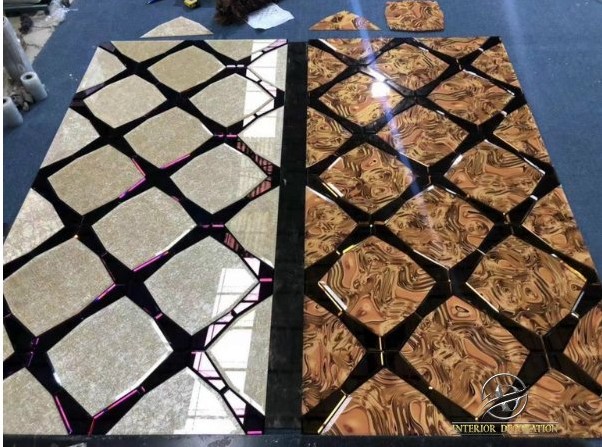 Gạch mosaic thuỷ tinh 2 gạch mosaic thuỷ tinh
